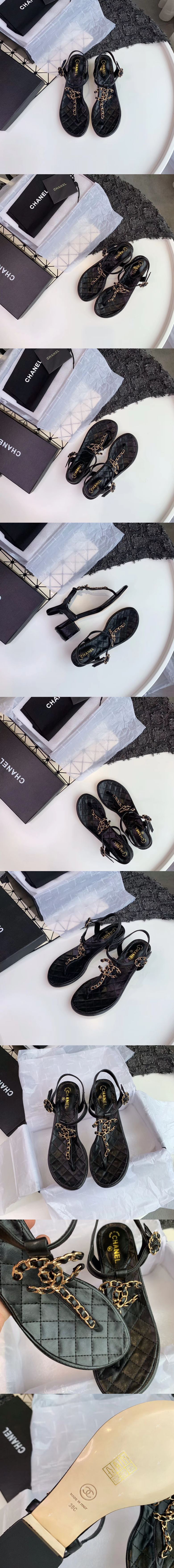 샤넬 샌들 4cm M1625-2