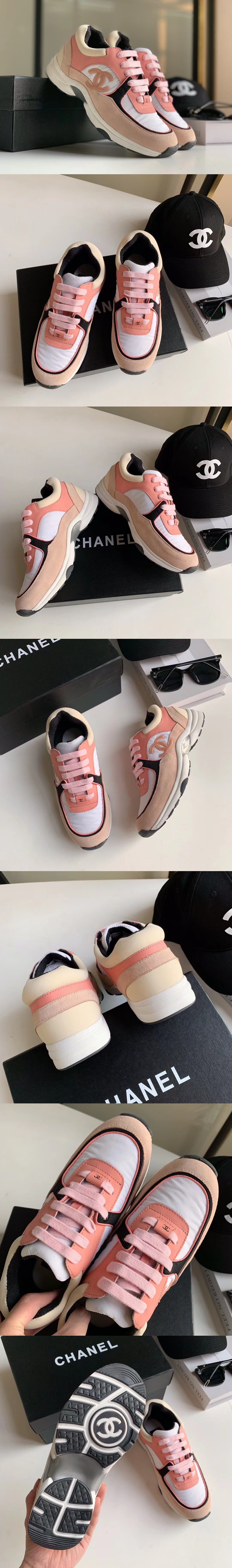 샤넬 트레이너 스니커즈 M3166-1