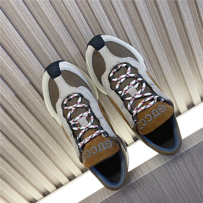 GUCCI 구찌 런 레이스업 스니커즈 G90661