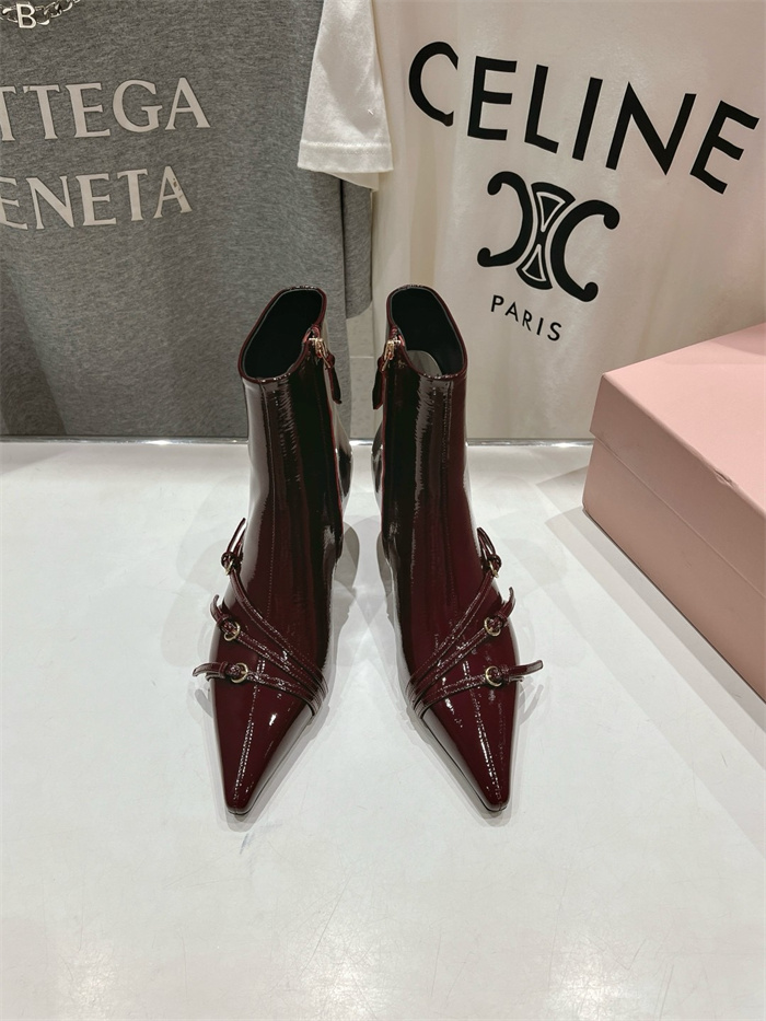 MIUMIU 미우미우 여성용 부츠 (굽높이4.5CM) M63292-1 2024/신상 2COLOR