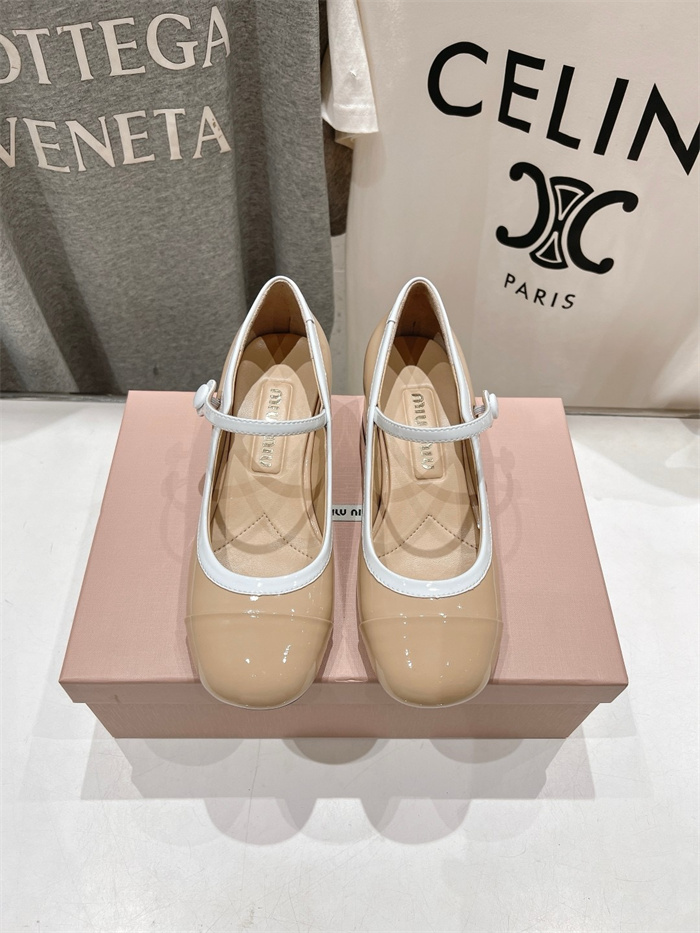 MIUMIU 미우미우 여성용 구두 (굽높이4.5CM) M33011-2 2024/신상 2COLOR