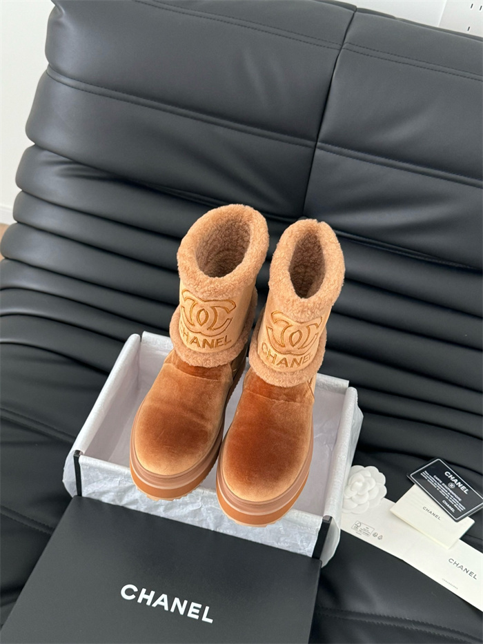 CHANEL 샤넬 여성용 스노우 부츠 C76857-2 2024/신상 2COLOR