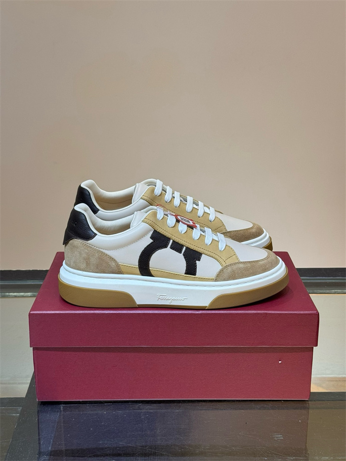 FERRAGAMO 페레가모 남성용 스니커즈 F98824-1 2024/신상 네이비,브라운 2color