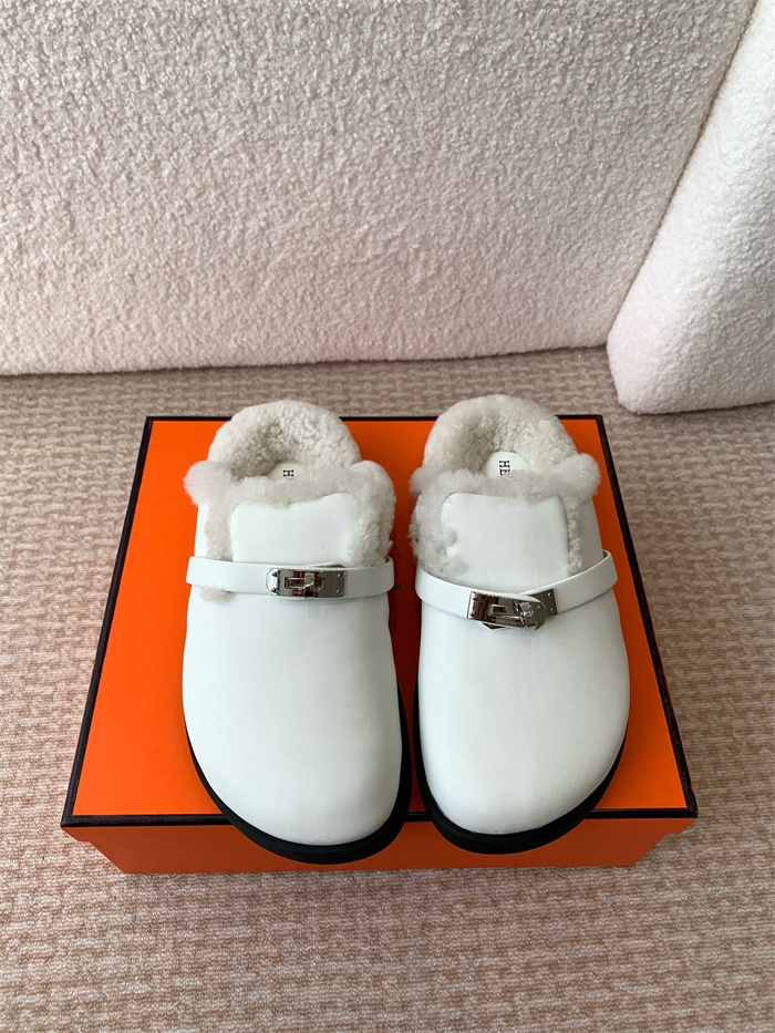 HERMES 에르메스 여성용 슬리퍼 H48825-1 2024/신상 블랙,화이트 2color