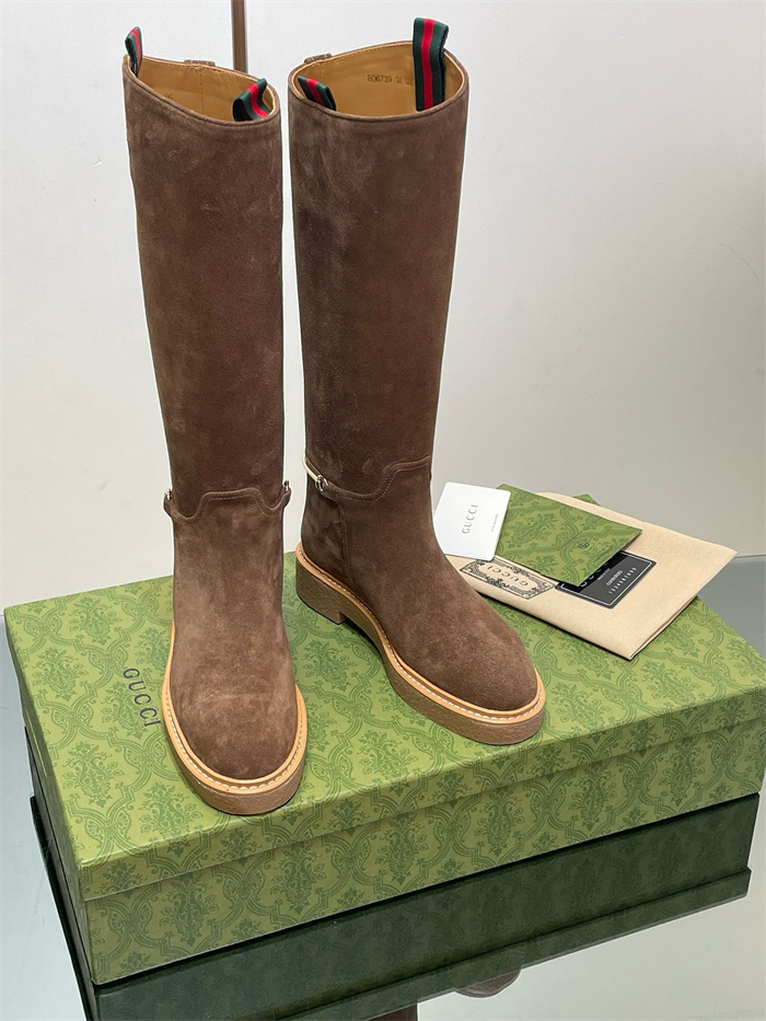GUCCI 구찌 여성용 롱 부츠 G91201-1 2024/신상 블랙,브라운 2color