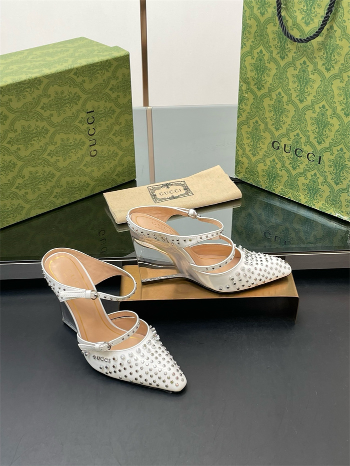 GUCCI 구찌 여성용 샌들 (굽높이10CM) G86642-1 2024/신상 2COLOR