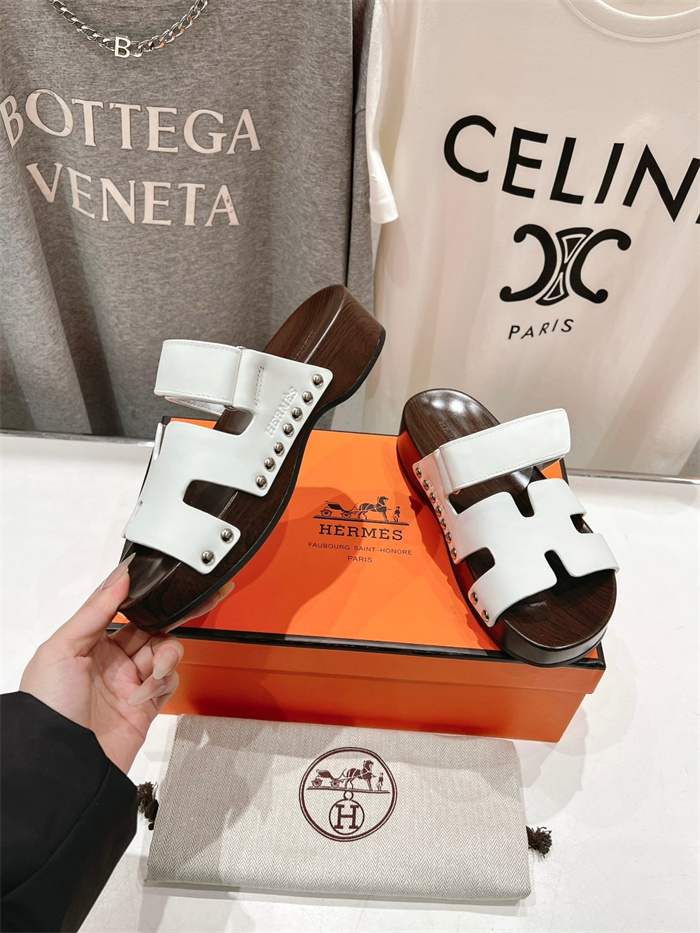 HERMES 에르메스 여성용 슬리퍼 H49725-1 2024/신상 2COLOR