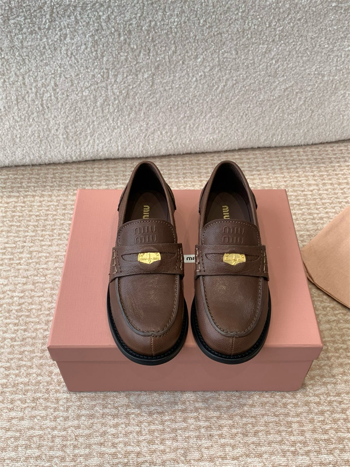 MIUMIU 미우미우 여성용 로퍼 M70893-2 2024/신상 2COLOR