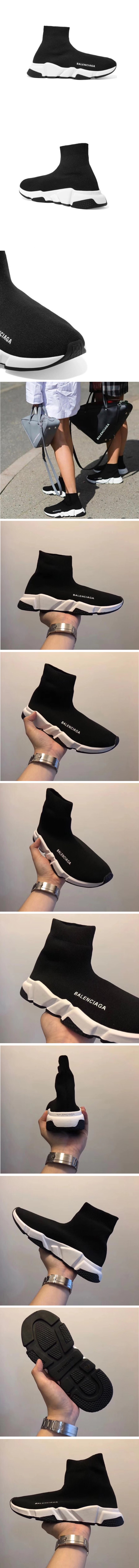 (실사영상) BALENCIAGA 발렌시아가 스피드러너 스니커즈 블랙