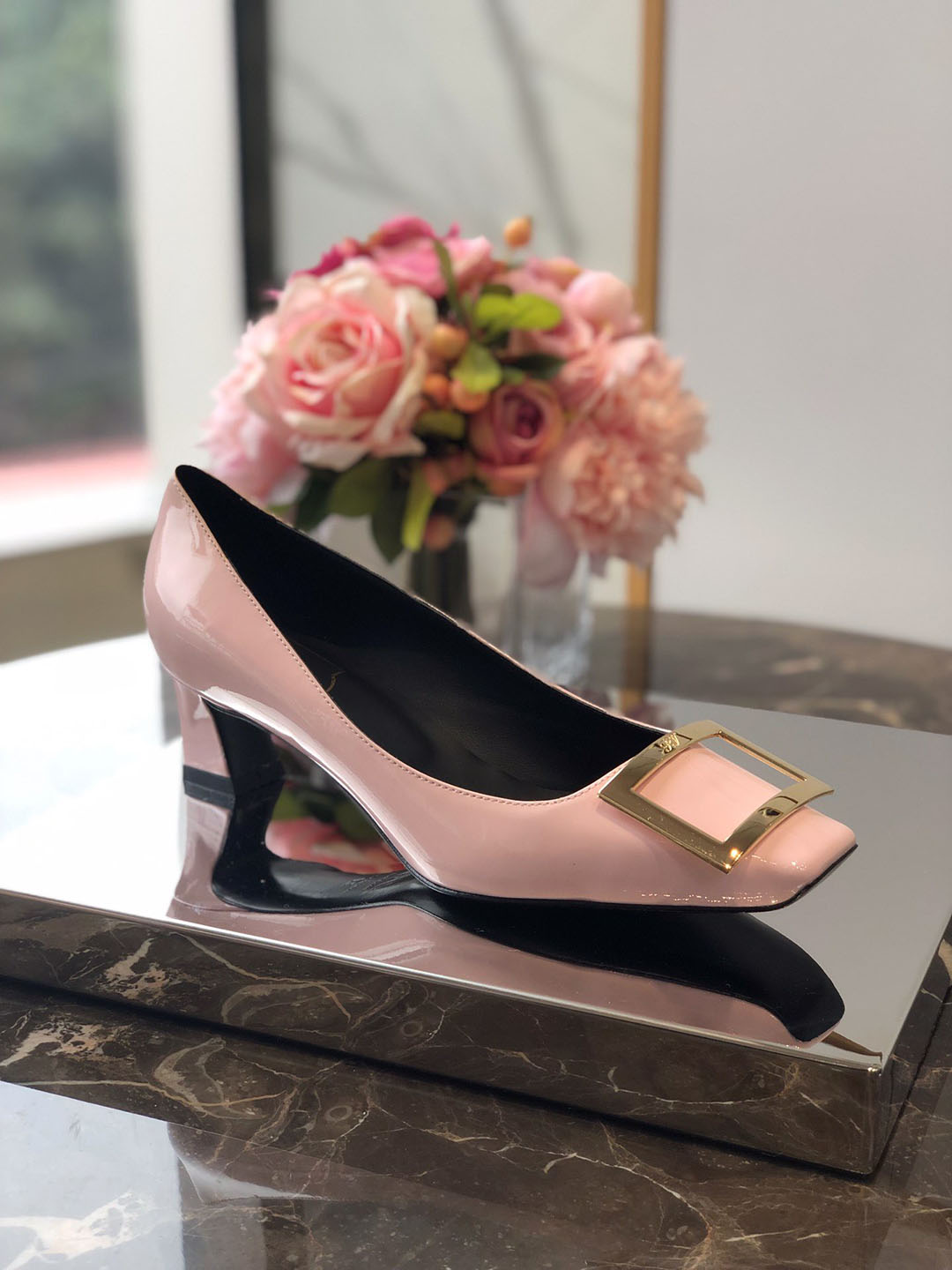 로저비비에 구두 굽높이4.5CM봄신상 (220,250사이즈 주문제작)