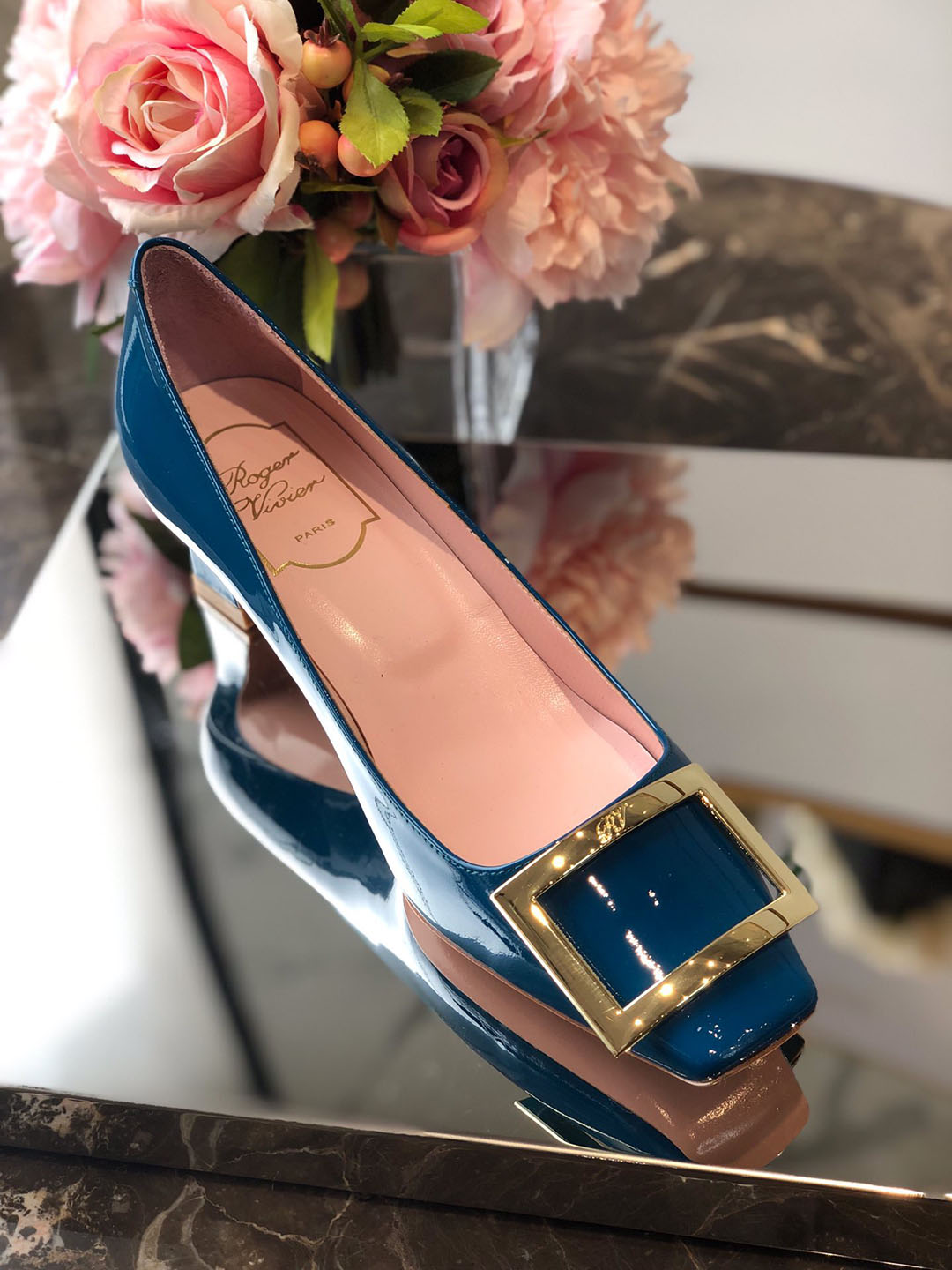 로저비비에 구두 굽높이4.5CM 봄신상 (220,250사이즈 주문제작)