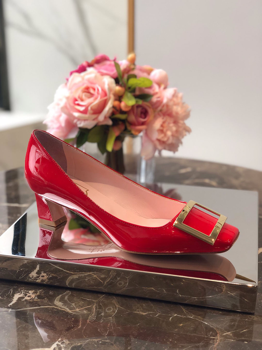 로저비비에 구두 굽높이4.5CM봄신상 (220,250사이즈 주문제작)