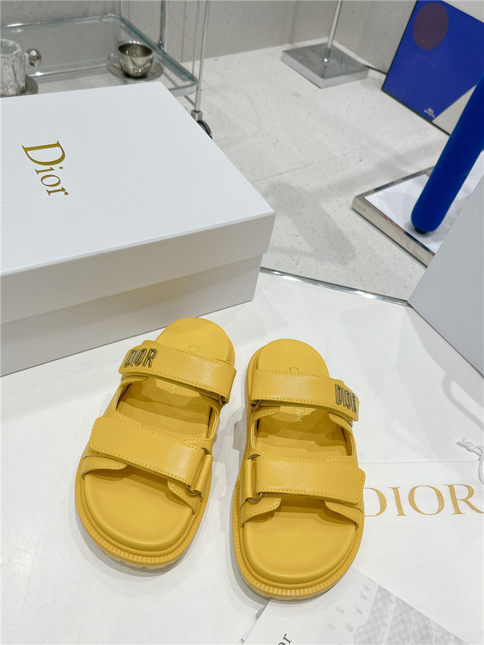 DIOR 디올 디올 액트 뮬 슬리퍼 D35400