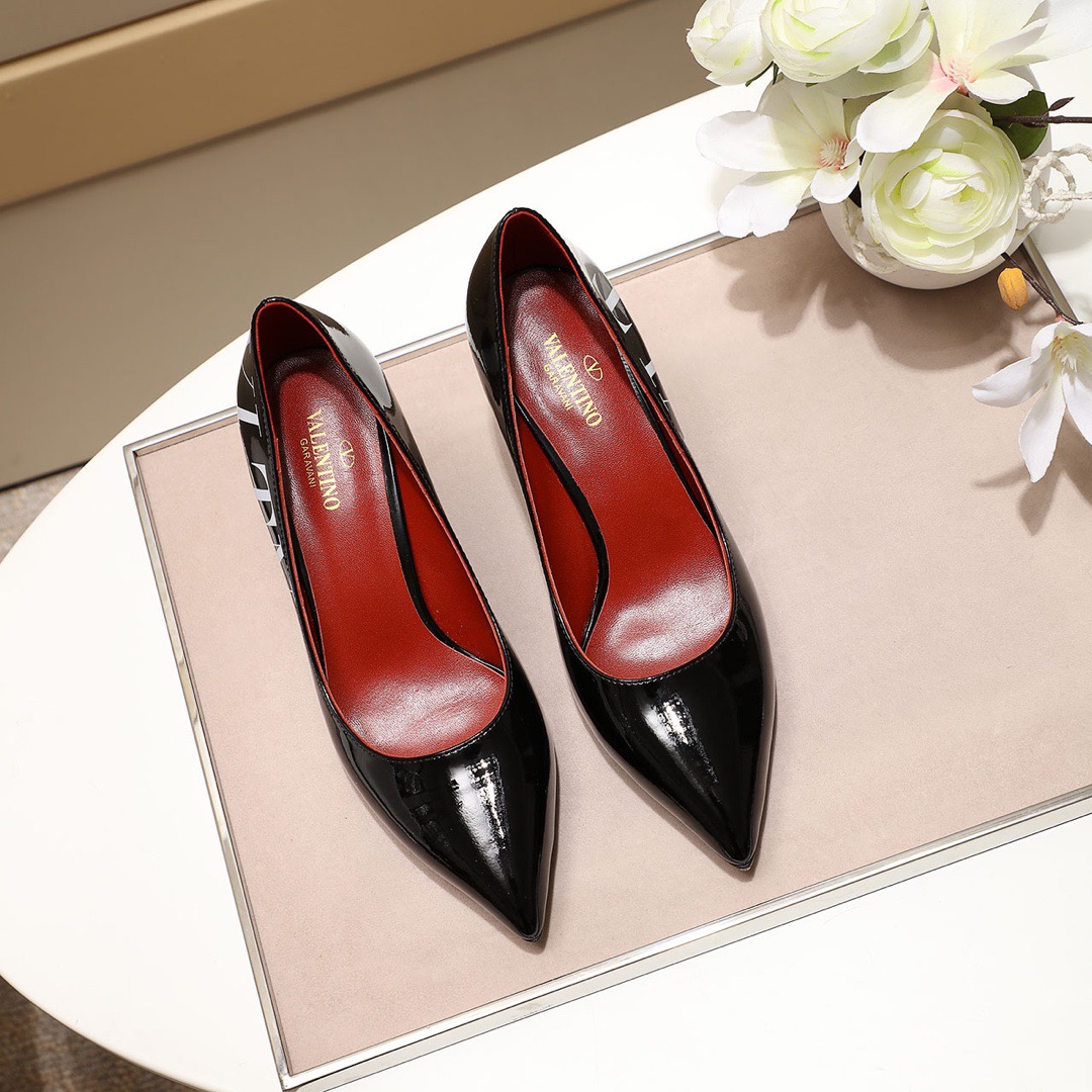 발렌티노 힐 굽높이7.5CM봄신상 (220,250사이즈 주문제작)