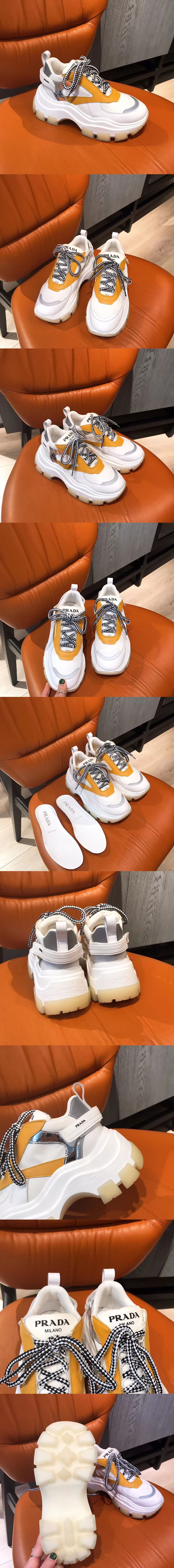 프라다 블럭 스니커즈 M2356-6