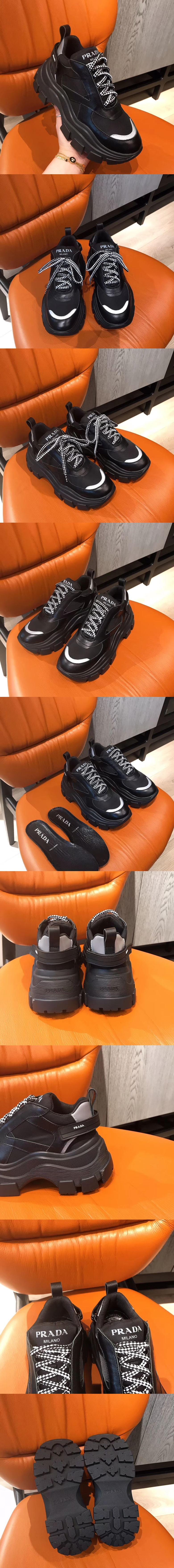 프라다 블럭 스니커즈 M2356-7