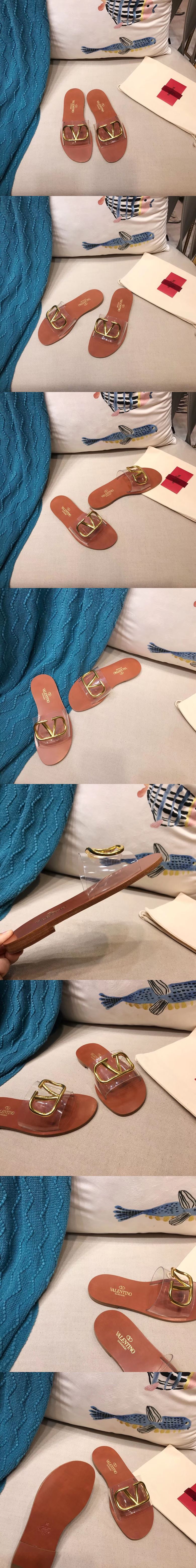 발렌티노 VRING 브이링 뮬 슬리퍼 M1234-5