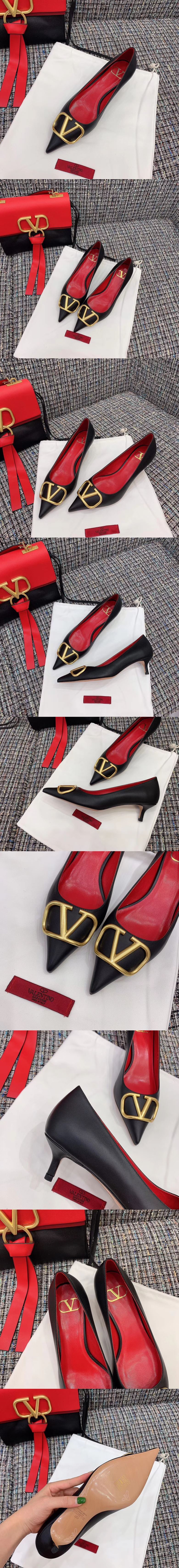 발렌티노 VRING 브이링 미들힐 4cm M2761-3