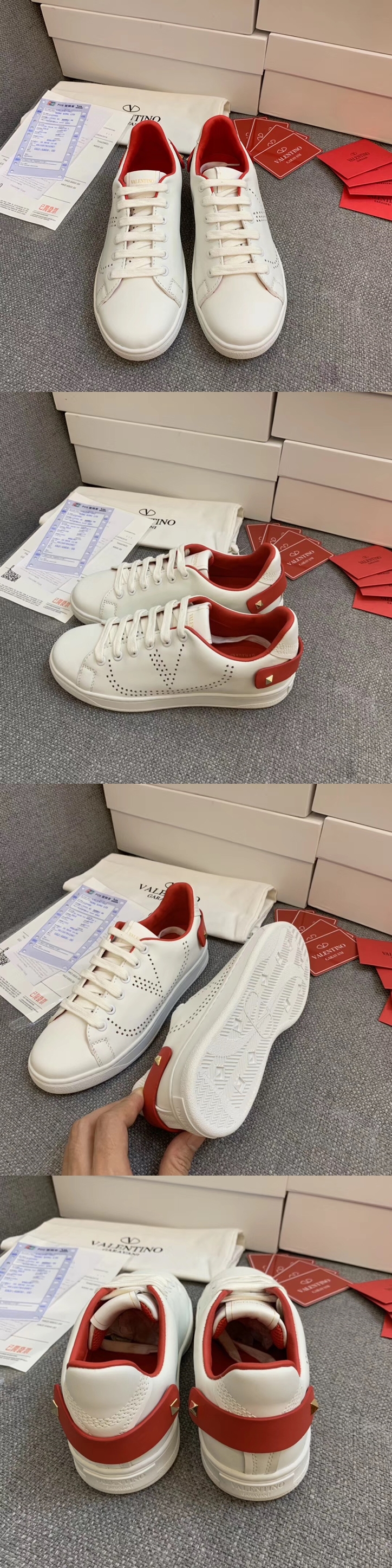 발렌티노 백넷 스니커즈 M1418-4