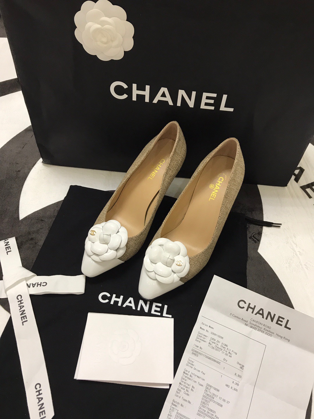 샤넬 구두 봄 신상 굽높이8CM (250사이즈 주문제작)