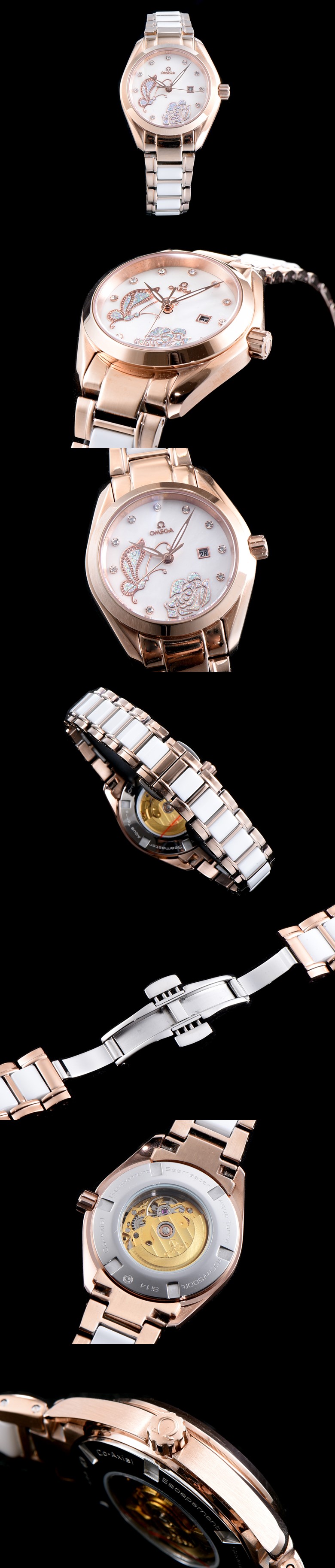 [OMEGA]오메가 여성용 드빌-4 424.57.37.20.55.003