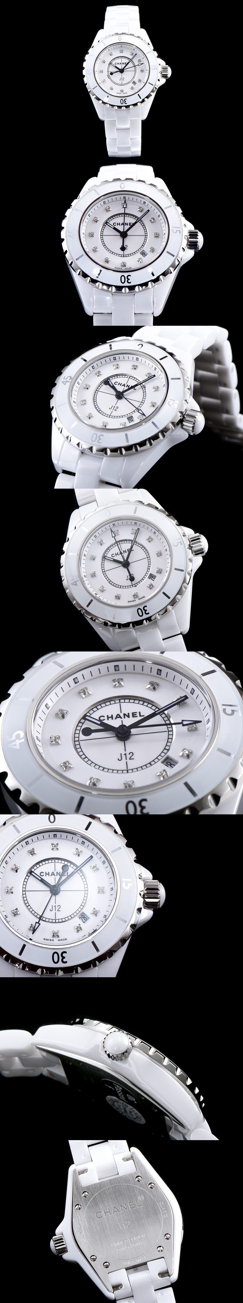 [CHANEL]샤넬 J12-23 33mm 쿼츠 H1628