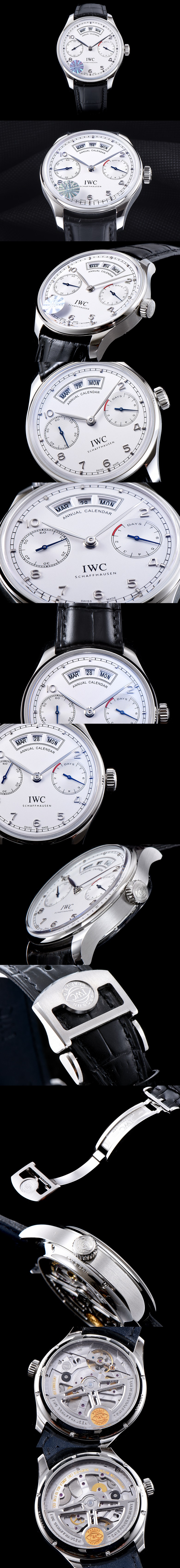 [IWC]IWC 포르투기스 애뉴얼캘린더 칼리버-3 IW503501