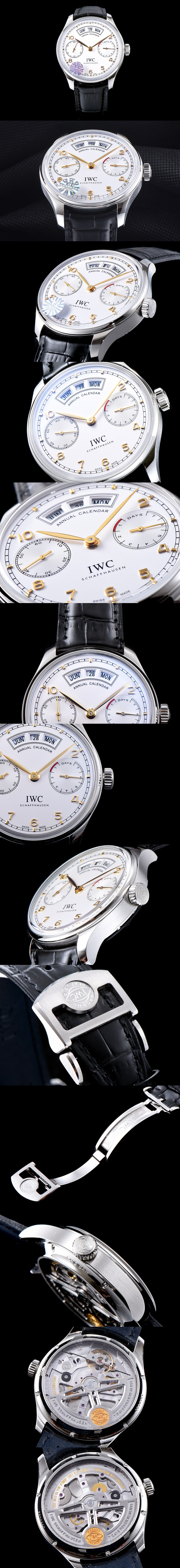 [IWC]IWC 포르투기스 애뉴얼캘린더 칼리버-4 IW503501