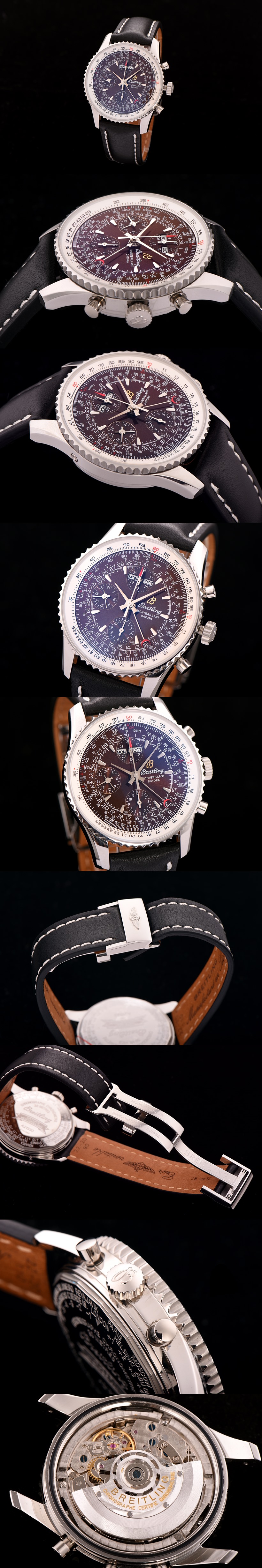 [Breitling]브라이틀링 네비타이머 몽블리앙-4 A2133012-Q509