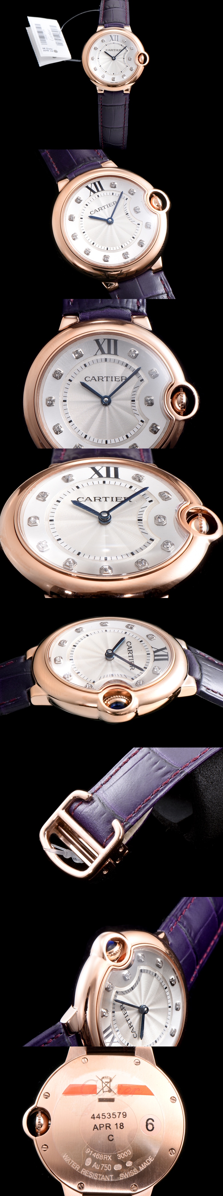 [Cartier]까르띠에 발롱블루 36mm 쿼츠-5 WE902028