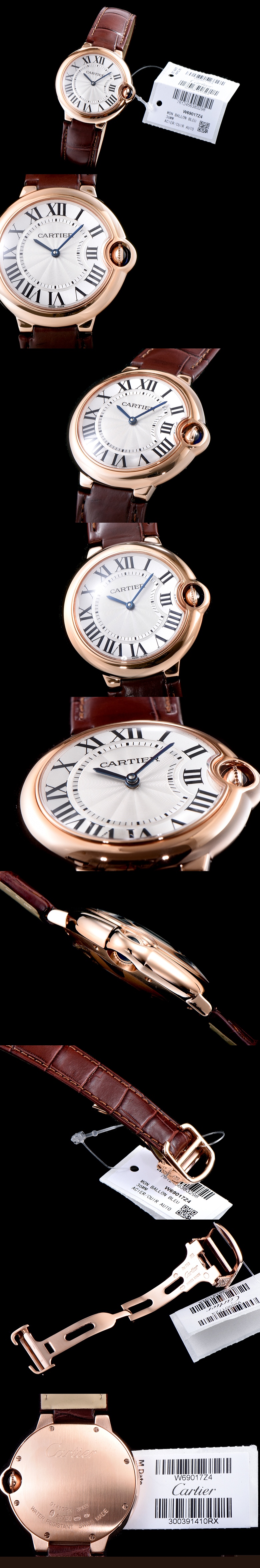 [Cartier]까르띠에 발롱블루 36mm 쿼츠-7