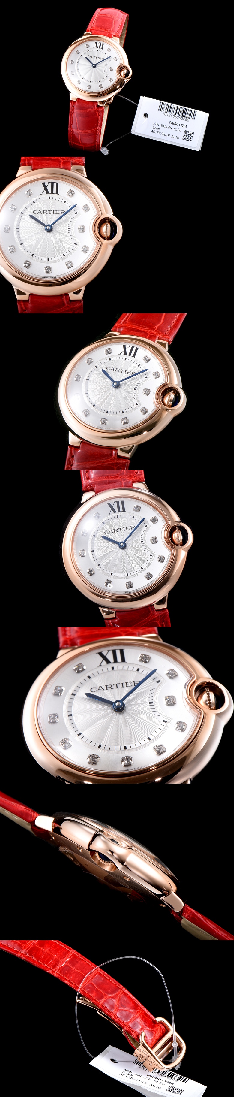 [Cartier]까르띠에 발롱블루 36mm 쿼츠-8