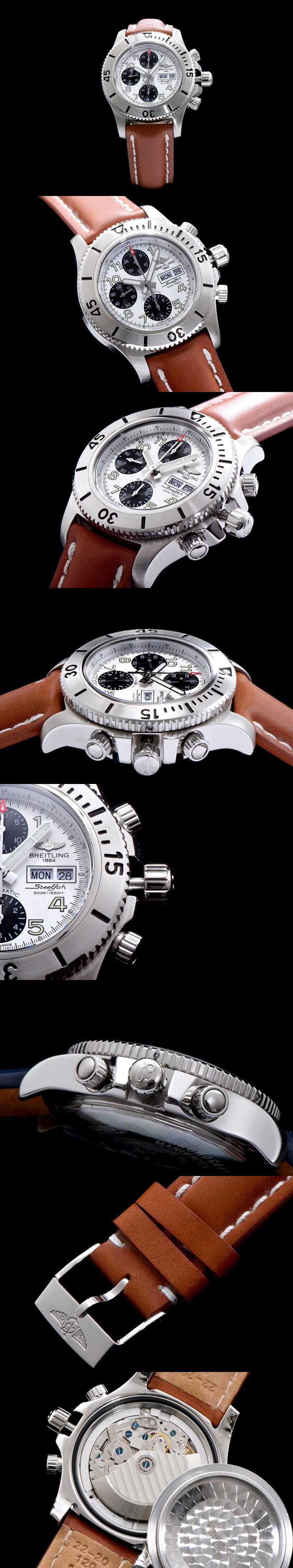 [Breitling]브라이틀링 슈퍼오션 스틸피쉬 크로노그라프-4 A13341C3