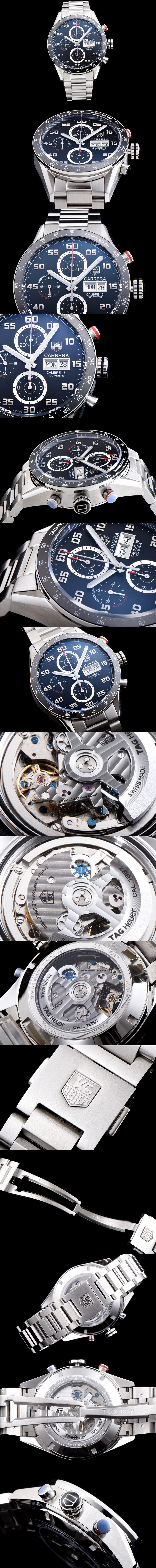 [TAG Heuer]태그호이어 까레라 칼리버16-6 CV2A1R.BA0799