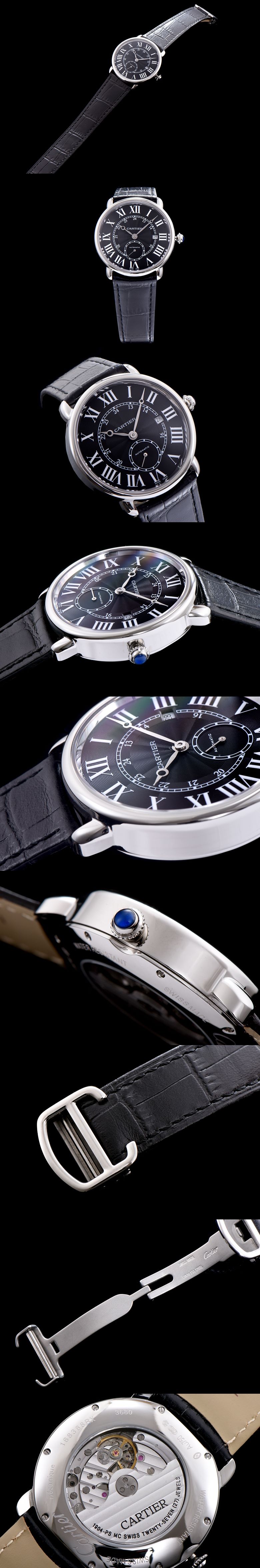 [Cartier]까르띠에 롱드솔로 42mm-38