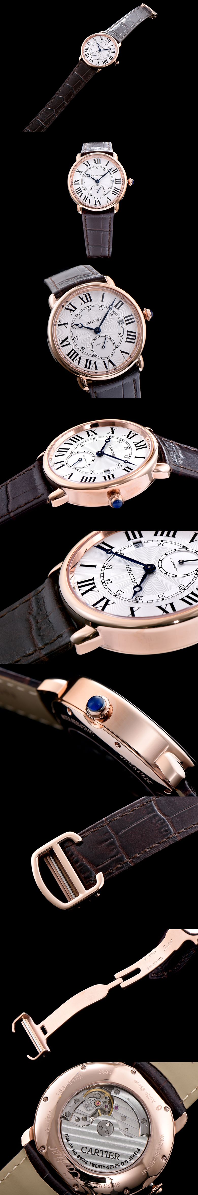  Cartier 까르띠에 롱드솔로 42mm-39