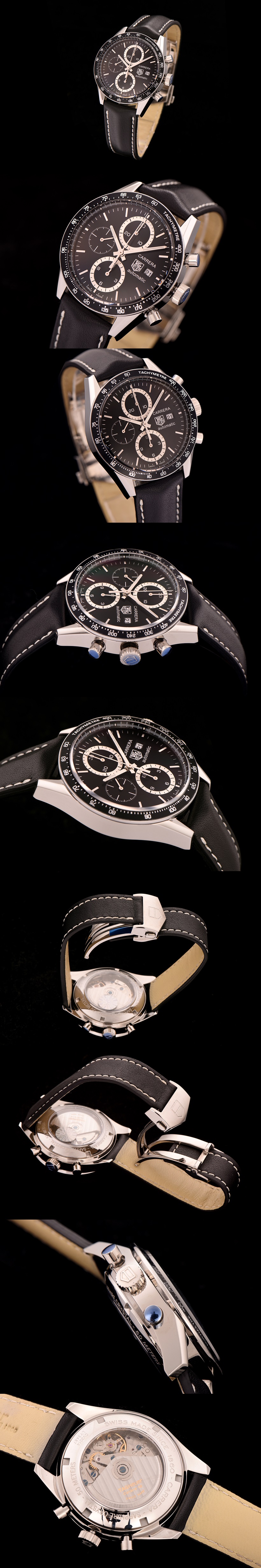 TAG Heuer 태그호이어 까레라 CV2010.BA0794가죽밴드