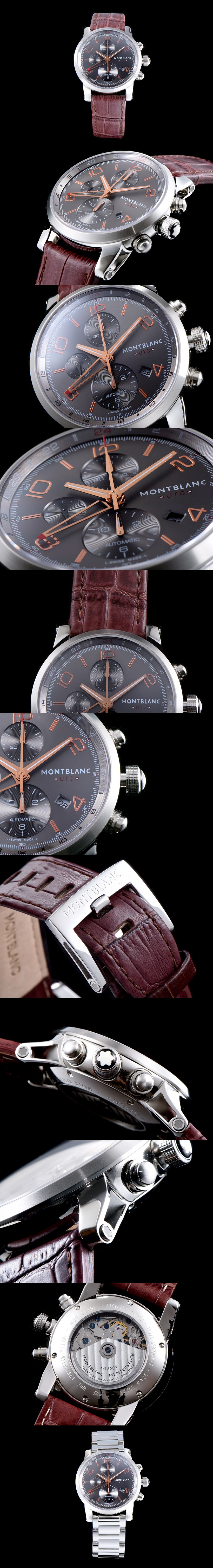 [Montblanc]몽블랑 타임워커 크로노그라프 GMT U0107303