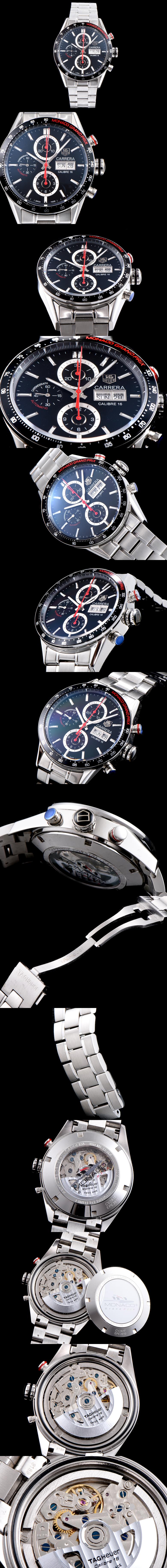 [TAG Heuer]태그호이어 까레라 칼리버16-11 CV2A1F.BA0796