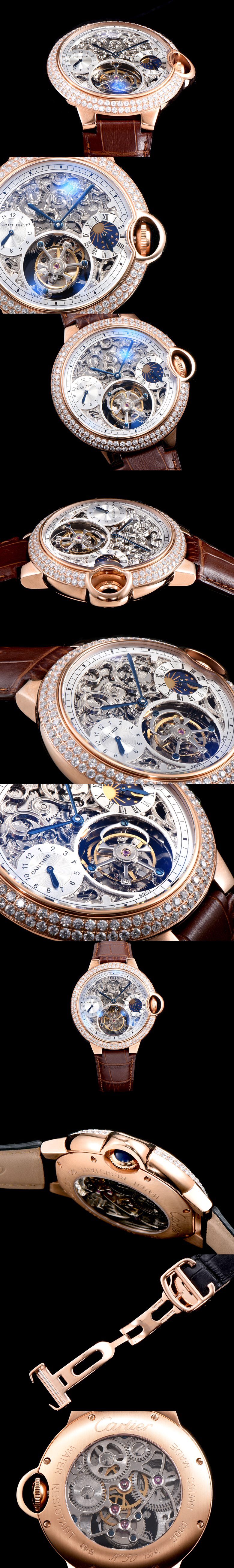 [Cartier]까르띠에 발롱블루 투어빌론-16 W6920081