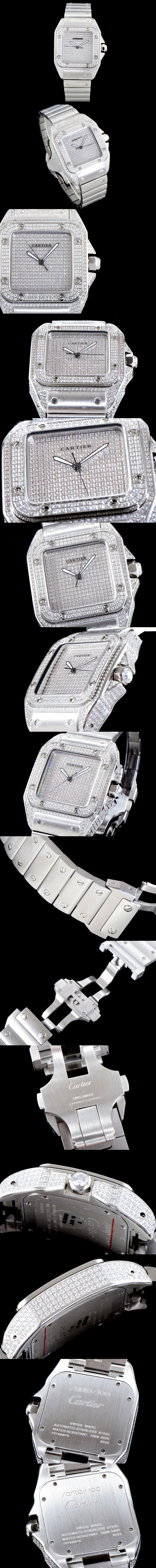 [Cartier]까르띠에 산토스 38mm WM505014-2