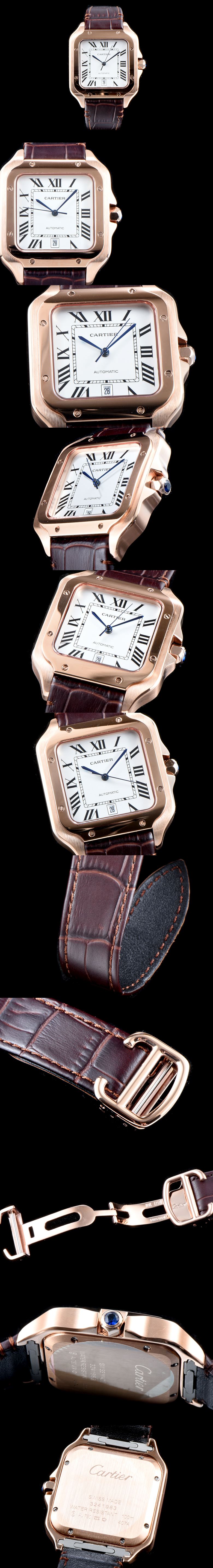 [Cartier]까르띠에 산토스 40mm-4 WGSA0007