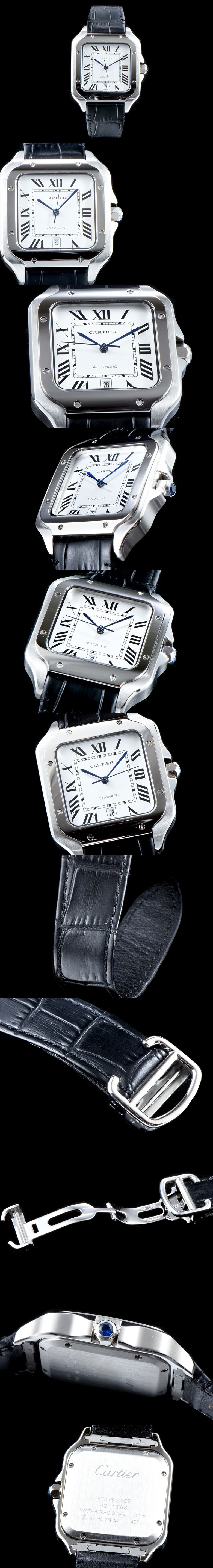 [Cartier]까르띠에 산토스 40mm-6 WGSA0009