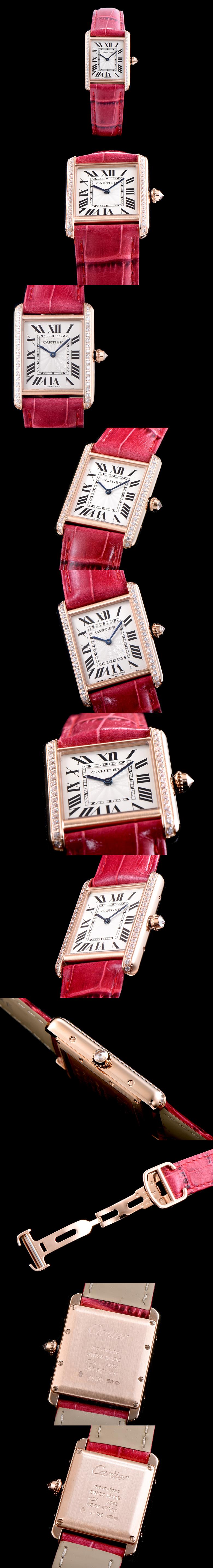 [Cartier]까르띠에 탱크 루이 여성용-82 WJTA0014 (LARGE)