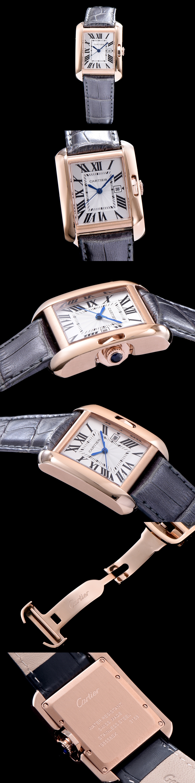 [Cartier]까르띠에 탱크 앙글레즈 여성용-55 (LARGE)