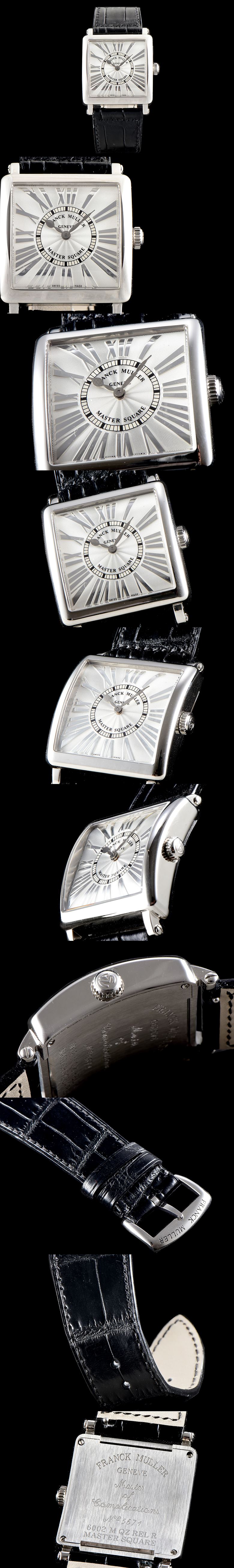 [FRANCK MULLER]프랭크뮬러 마스터스퀘어-30 쿼츠 6002 M QZ R