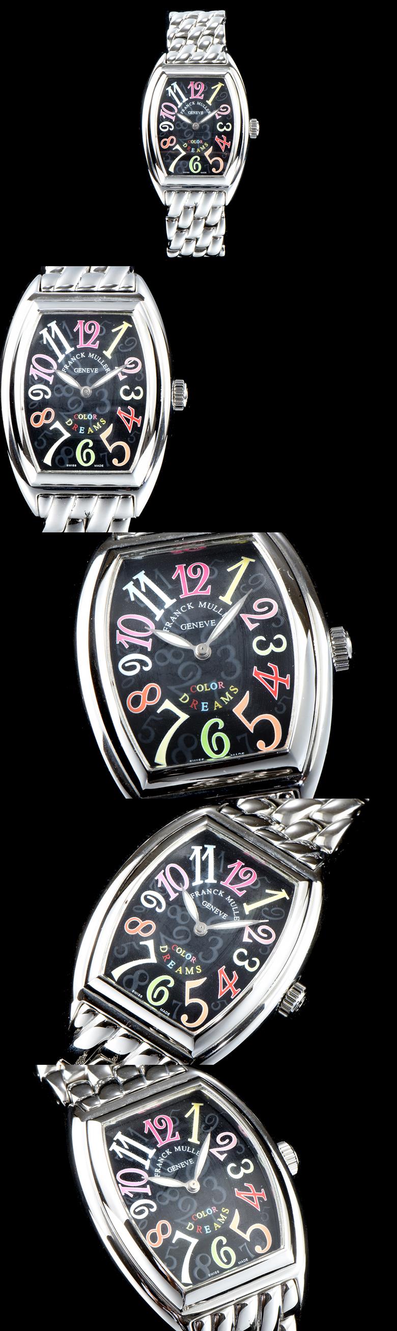 [FRANCK MULLER]프랭크뮬러 신트리 커벡스 레이디-3 1752 QZ COL