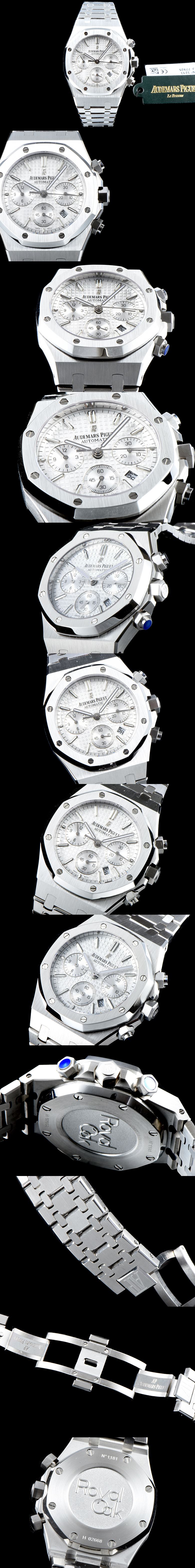 [Audemars Piguet]오데마피게 로얄오크 크로노그라프-15 26320ST.OO.1220ST.02