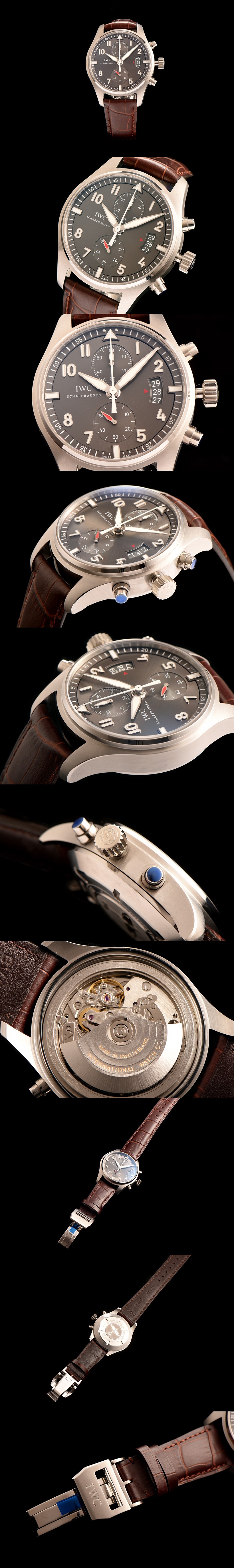 [IWC]IWC 파일럿 크로노그라프 IW387802