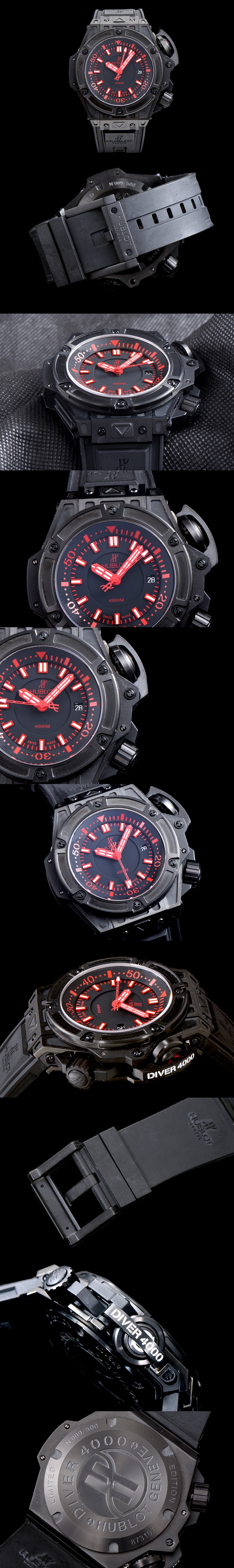 [HUBLOT]휴블럿 킹파워-27 수정형(솔리드백)